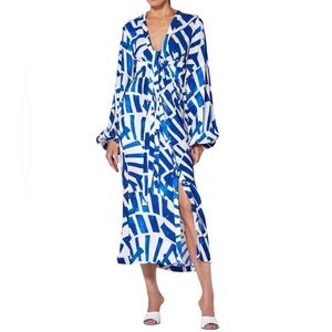 Alexis Brazil Robyl Dress Size Small Royal Blue New